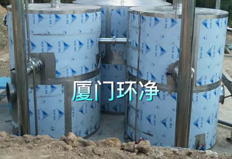 一体化净水设备现场图 23