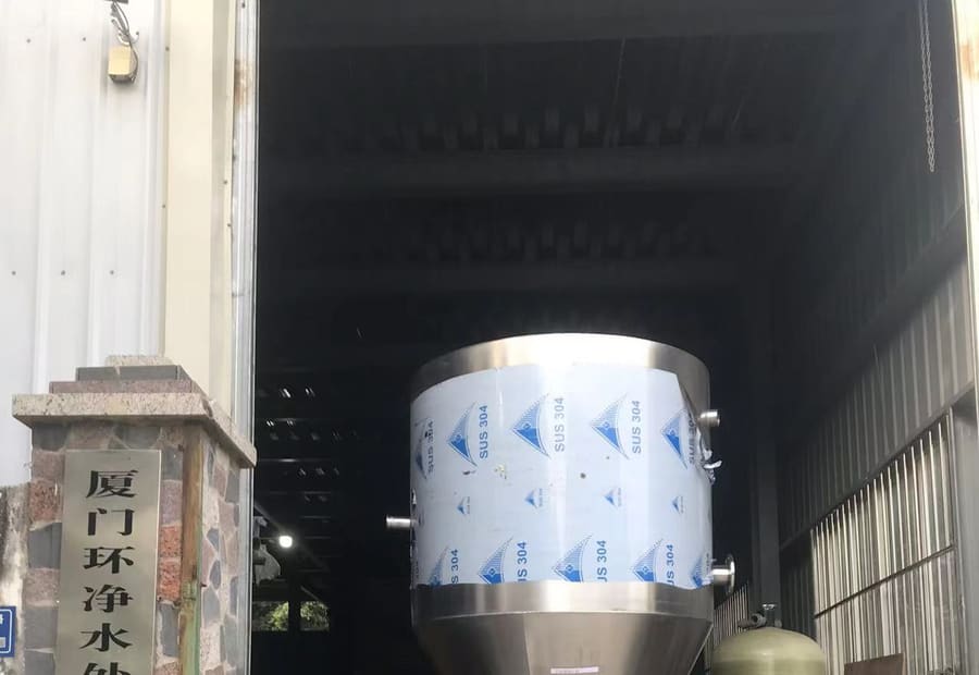 一体化净水设备现场图 36